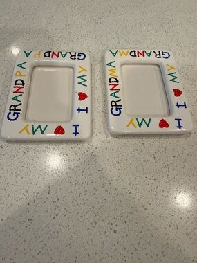 Small magnetic frames vintage I love my grandma and grandpa y2k